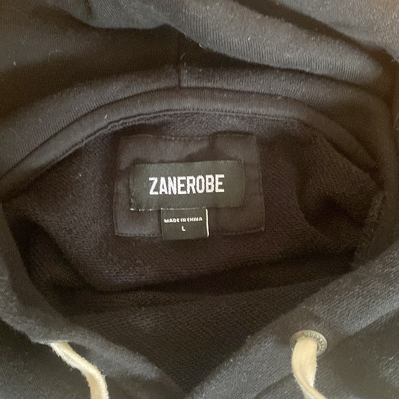 Mens Zanerobe Flintlock Hooded Sweatshirt Oversized szL - Picture 3 of 5
